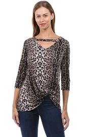  Rosalie Knot-front Top