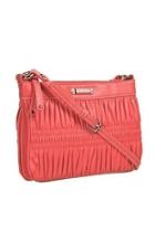  Show-stopper Coral Crossbody
