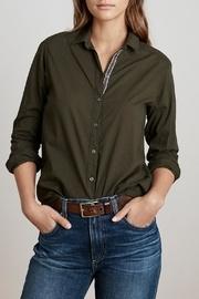  Velvet Button Up