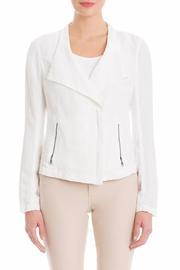  Linen Moto Jacket