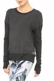  Cut Out Black Sweater