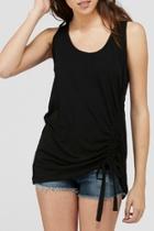  Side Ruched Tank