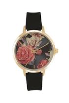  Floral Gold-plated Watch