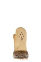  Fur Trim Mittens
