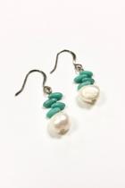  Pearl Turquoise Earrings