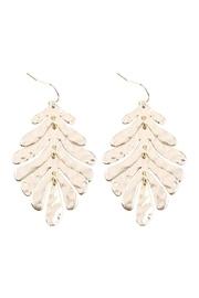  Fish-hook Metal-earrings