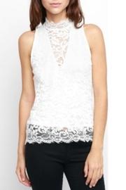  Sleeveless Lace Tank