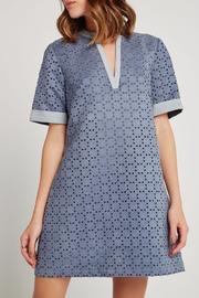 Laser-cut A-line Dress