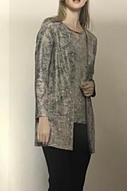  Metallic Cardigan Set