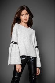  Belled Grommet Sweater