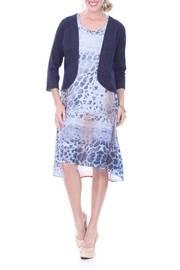  Indigo Knit Shrug