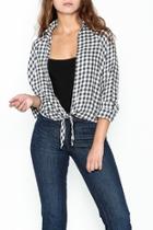  Knotted Grid Shirt