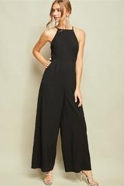  Black Crisscross Jumpsuit