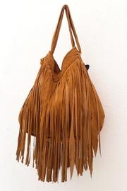  Camel Suede Bag