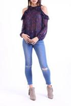  Navy Blue Blouse