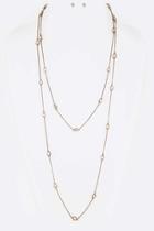  Crystal Pave Necklace
