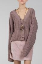  Cable Knit Crop