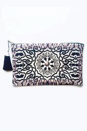  Taupe Henna Clutch