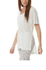  High-low Linen Tunic