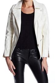  White Moto Jacket