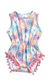  Sweet Peach Romper