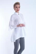  3/4 Sleeve Linen-shirt