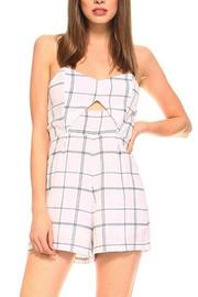  Striped Sweetheart Romper