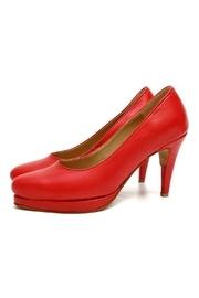  Lemoncello Leather Stiletto
