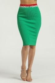  Feminist Green Skirt