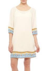  Tribal Cream Dress