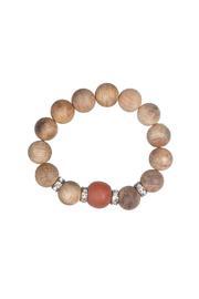  Sandalwood Seaglass Bracelet