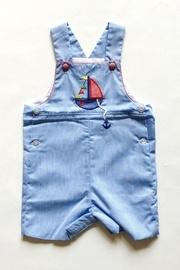  Smocked Nautical Shortall