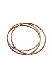  Trois Bronze Bangles