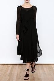  Sheerness In Layers Dress