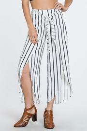  Stripe Open Pants