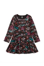  Tiered Peplum Dress