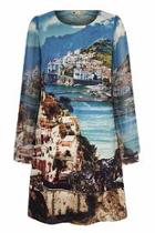  Amalfi Print Tunic Dress