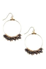  Dangling Natural Stone-earring