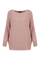  Batwing Knit Boatneck Sweater