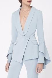  Frill Sleeve Blazer