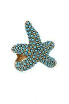  Turquoise Starfish Ring