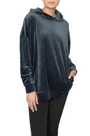  Blue Velour Hoodie