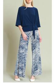  Side-tie Detail Soft Knit Top