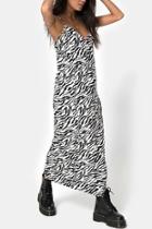  Zebra Maxi Dress