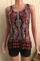  Embellished Sleeveless Tank