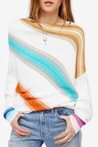  Spectrum Stripe Sweater