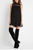  Lace Yoke Romper