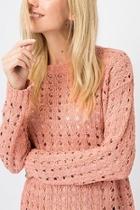  Open Knit Pullover