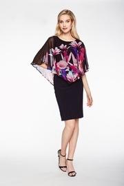  Floarl Overlay Dress