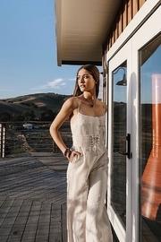  Astr The Label Juno Corset Linen Jumpsuit